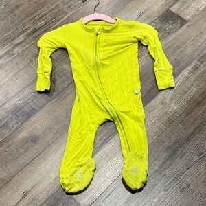 Posh Peanut Vibrant Green Kids Footie